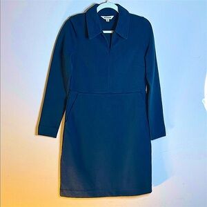 Boden Navy Long Sleeve Dress